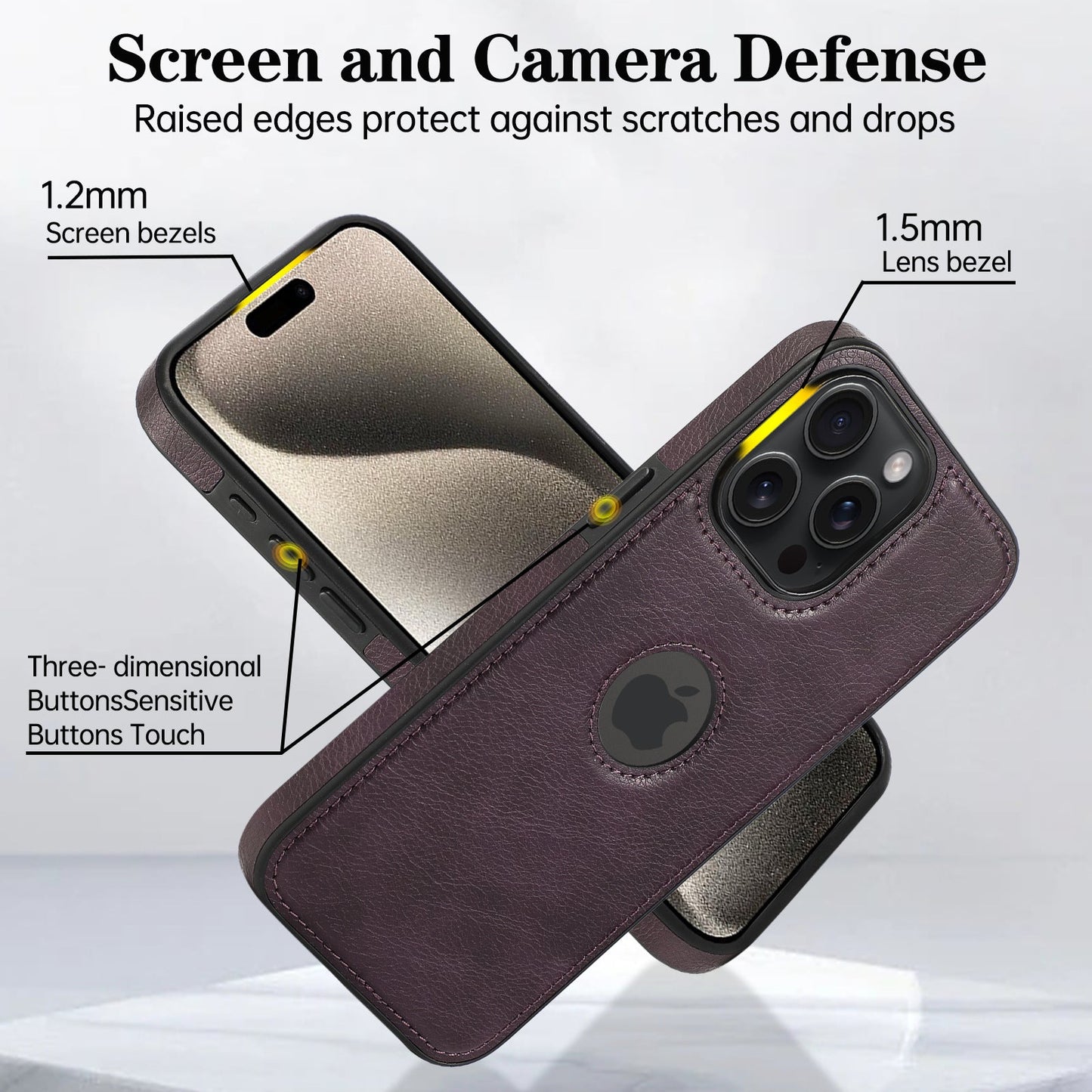 Magsafe Leather iPhone Case