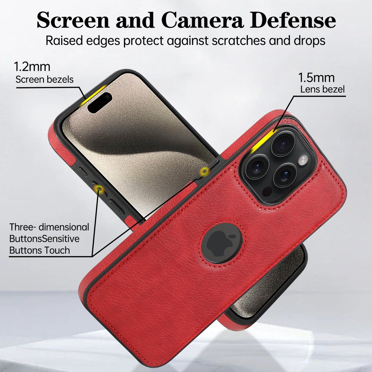 Magsafe Leather iPhone Case